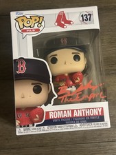 Roman Anthony Funko Pop #137 Signed Auto "Roman Empire" Golden Cert COA