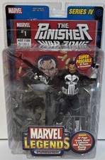 ToyBiz 2003 Marvel Legends Series IV 4 PUNISHER Figure w  Comic Sealed NEW MOC