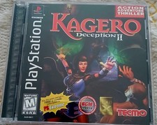 Kagero: Deception II (Sony PlayStation 1, 1998) *COMPLETE* *Great Cond* Tecmo
