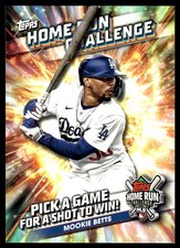 Mookie Betts 2024 Topps #HRC-13 Los Angeles Dodgers FREE SHIPPING AutographDen