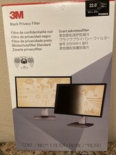 3M Black Monitor Privacy Filter 22  