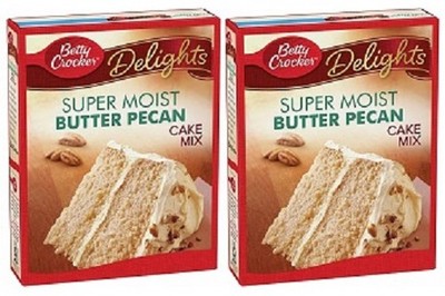 Betty Crocker Super Moist Butter Pecan Cake Mix 2 Pack