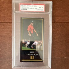 Top Tiger Woods Golf Cards to Collect 20