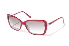 Tiffany TF4079-F Sunglasses 57x16 140mm Red Blue Used From Japan