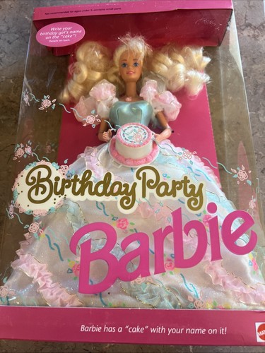 Vintage Birthday Party Barbie Puppe 1992 Mattel - Bild 1 von 5