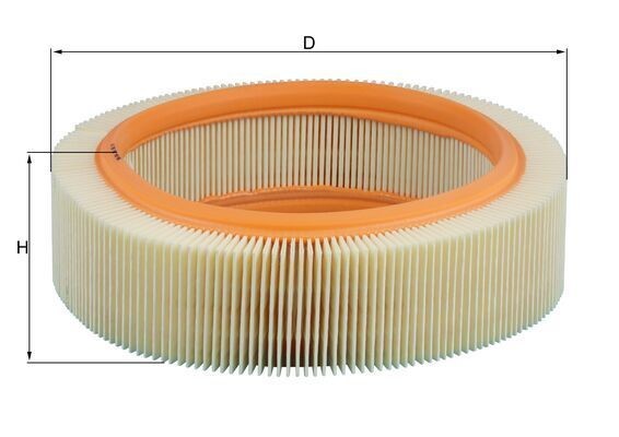 NEU - Mahle LX276 Luftfilter FüR MERCEDES-BENZ-image