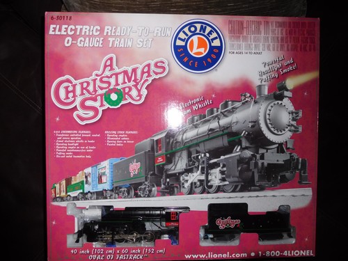 Juego de tren de vapor Lionel 6-30118 A Christmas Story calibre O nunca abierto Atlas MTH | Condition: New