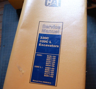 CAT Caterpillar 320C L Excavator Repair Shop Service Manual crawler owner book