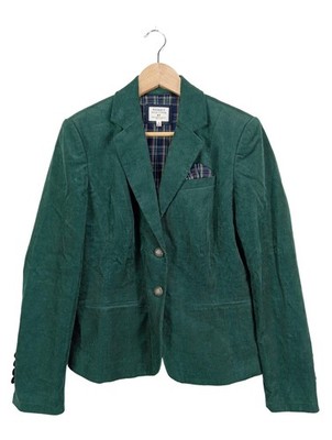 PECKOTT Strickblazer Damen Blazer Gr. DE 38 waldgrün Casual-Look