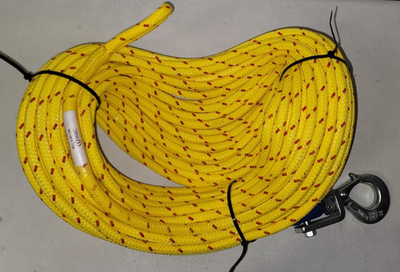 #ad NEW Custom Truck One Source 7 16quot; x 130#x27; Rope w Hook 2340 lbs WLL 89105 13 $168.07