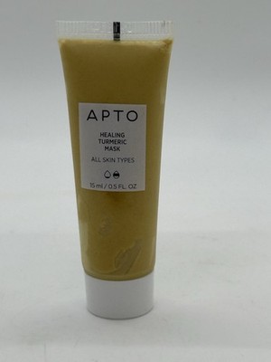 APTO Skincare Tumeric Mask -Brightening NATURAL Facial W/ Azelaic Acid 15mL New