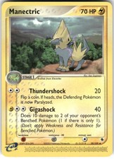 Manectric 39/109 Uncommon Ruby & Sapphire Pokemon Lightly Played on eBay