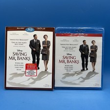Walt Disney's SAVING MR. BANKS Blu-ray w/Original Slipcover Sealed NEW FREE SHIP