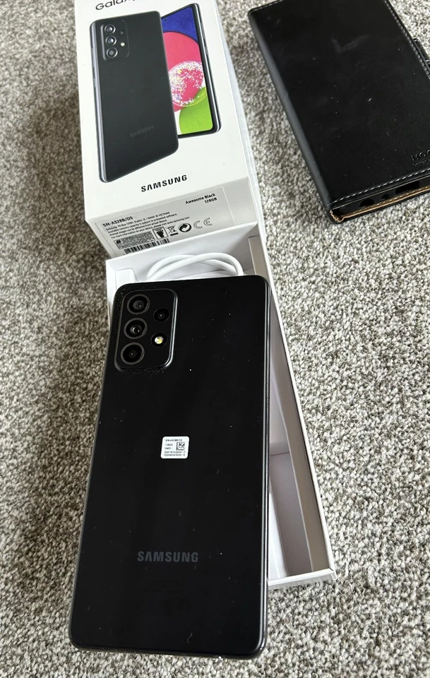 Samsung Galaxy A52s 5G SM-A528B/DS - 128GB - Awesome Black - Bild 2 von 2