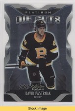 2021-22 O-Pee-Chee Platinum Platinum Die Cuts David Pastrnak #DC-6 READ 09a0