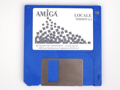 Commodore FDD Floppy Disk Diskette Locale Version 3.1 für Amiga