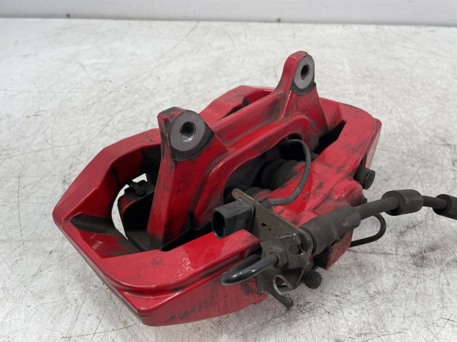 ✅ 12-18 OEM Bentley Continental GT Front Left Driver Side Brake Caliper Red
