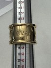 Shawn's Sterling Silver 925 "Hear My Soul Speak"Ring Size 8 Gold-Plated — photo 9