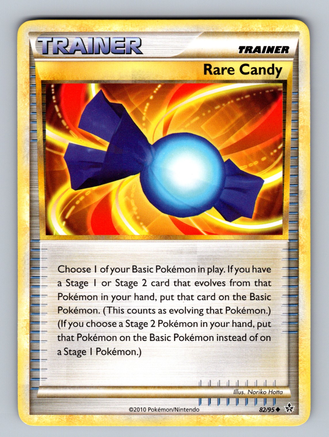 Rare Candy 82/95 Uncommon Unleashed MP Pokemon TCG