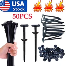 Universal Nylon Cable Tie Buckle, Heavy Duty Self-Locking Nylon Zip Ties Holder