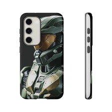 Spartan Helmet Tough Case | Military Sci‑Fi Phone Armor Gamer phone case