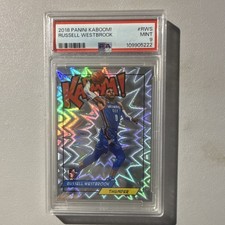 Kaboom! Russell Westbrook K-RWS Thunder PSA 9