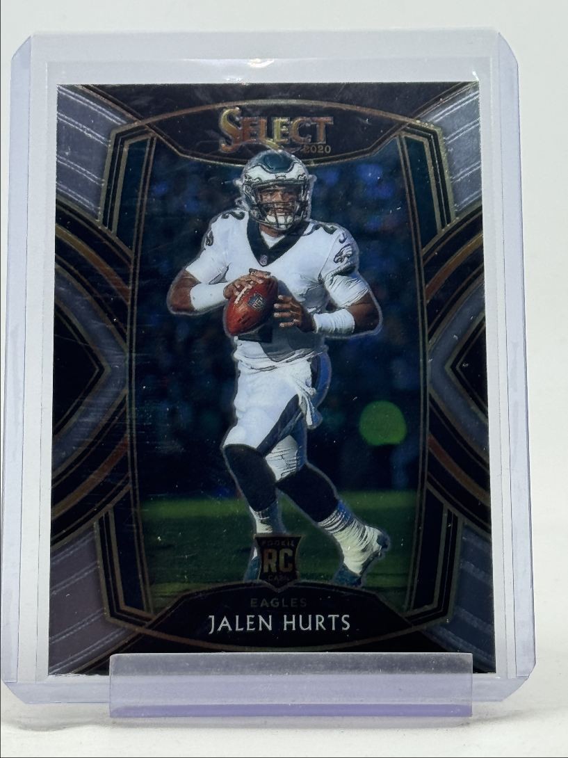 JALEN HURTS 2020 SELECT CLUB LEVEL ROOKIE FOOTBALL BASE EAGLES RC Q6015