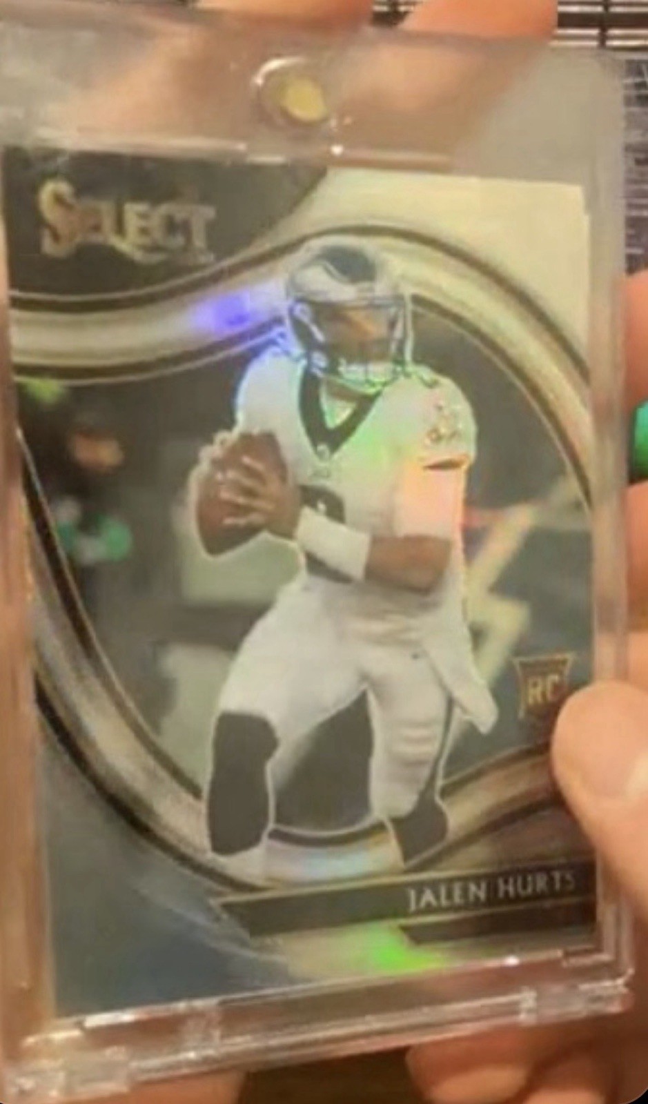 2020 Panini Select - Field Level Jalen Hurts #350 Silver Prizm (RC)