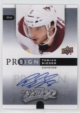 2015-16 Upper Deck MVP Pro Sign Tobias Rieder #PS-TR Auto 2d8