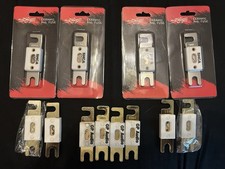 CERAMIC ANL FUSES,50 100 SKY AUDIO, 500 GP AUDIO, 50  100 AMP GENERIC 12 TOTAL 