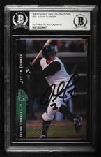 BAS 2007 Choice Dayton Dragons Justin Turner #23 Authentic Auto ow6