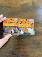 Mickey & Minnie Halloween Hats & Ghosts / Disney ~ Dress It Up Buttons 7924 7925