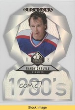 2020-21 Upper Deck SP Signature Edition Legends Decagons Randy Carlyle READ 1bk8