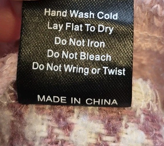 POL Houndstooth Patchwork Shacket Pink Cream Over… - image 14