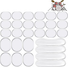 30 Pcs Drum Dampeners Gel Pads Multicolored Soft Quality Silicone