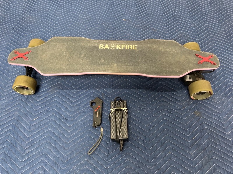 BACKFIRE Zealot S Electric Longboard w/ Remote (Parts or Repair)