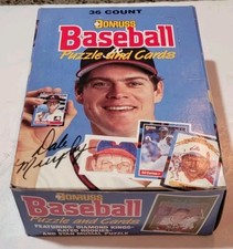 1988 MLB Donruss Baseball Wax Box | 36 Packs