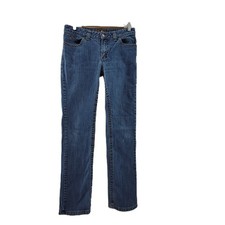 Kimes Ranch Jeans Womens 8/34 Blue Made in USA Betty Bootcut Straight Stretch