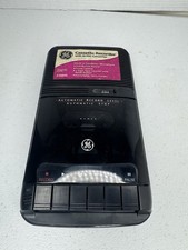 General Electric GE 3-5025A Portable Cassette Player Recorder Tested No Cords