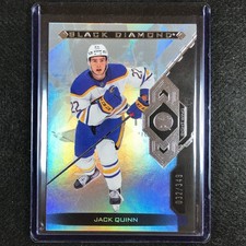 2022-23 Black Diamond Nhl Jack Quinn Rookie Base Silver 32/349