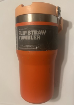 #ad Stanley Flip Straw Tumbler With Handle 20 oz New With Some Damage $10.99