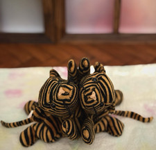 🐯 Twin Dark Stripes The Tigers 🐯 Ty Beanie Baby Lot | Rare 2nd Gen Tush Tags