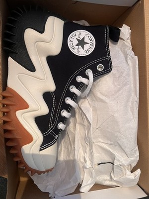 Neu - ungetragen - Converse Run Star Motion in Black/White/Gum Honey - Gr.38