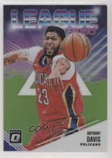 2018 Panini Donruss Optic League Leaders Lime Green Prizm /149 Anthony Davis 8f4