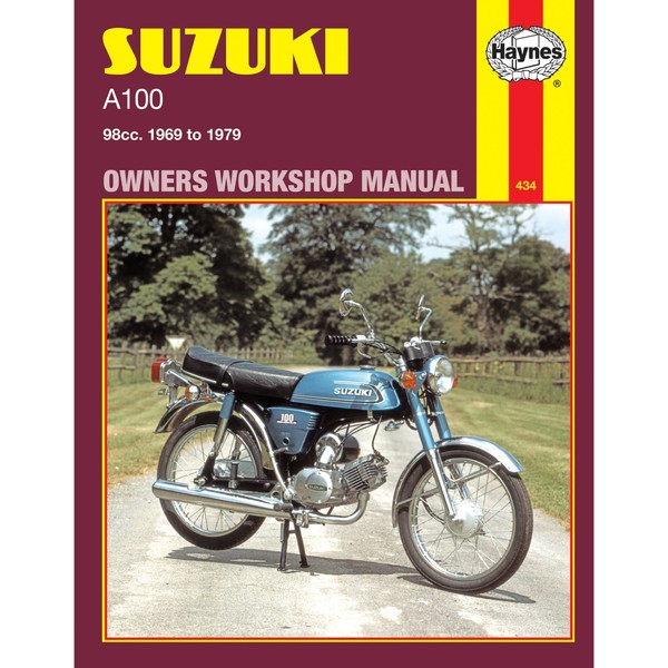 Suzuki A100 K/L/M 1969-1979 UK Motorrad Workshop Manual Haynes-image