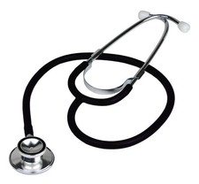 Ever Ready First Aid 143200 Dual Head Stethoscope, 1 Count (Pack of 1), Black