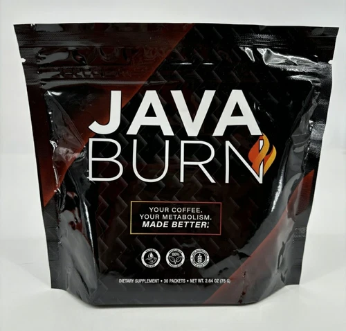JAVA BURN Dietary Supplement Exp 05/2026 Weight Loss 30 Pack Coffee Additive New