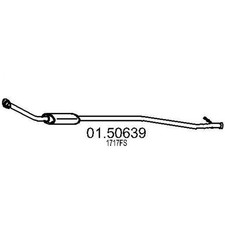 MTS 01.50639 Mittelschalldämpfer Schalldämpfer für CITROËN XSARA PICASSO (N68)
