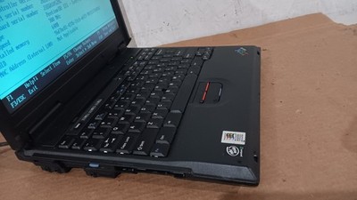 Vintage IBM ThinkPad A20M Laptop Pentium 3 @ 700 MHz Good