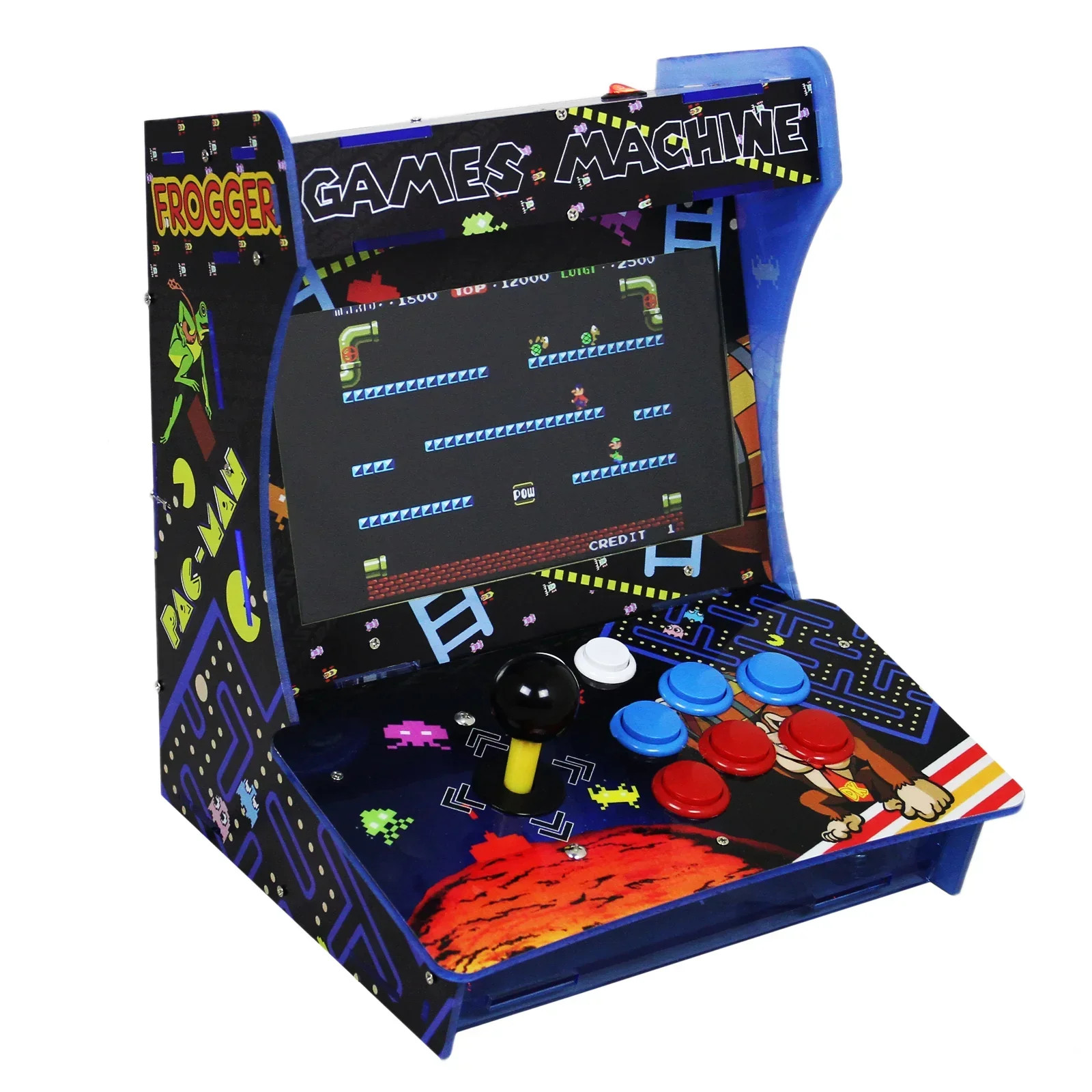 Arcade Machine Table Mini Multigames Bartop Retro Assembled